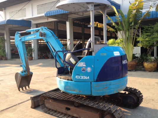 รถขุด-ดัน HITACHI EX33U มือสองญี่ปุ่นแท้ นำเข้าเอง พร้อมใช้งาน