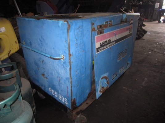 ขาย เครื่องลม AIRMAN รุ่น PDS90 มือสองญี่ปุ่น