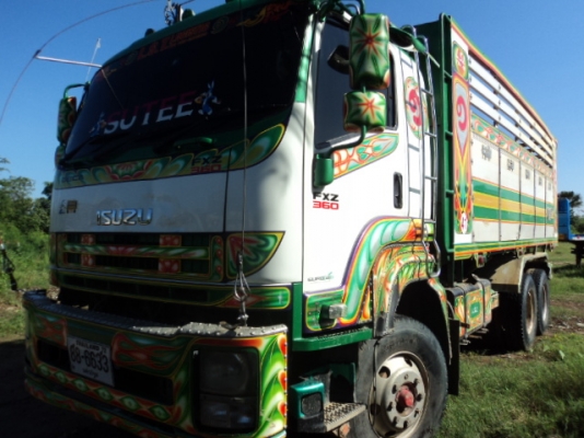 ขาย ISUZU  360 hp ปี 55 ดั้มแม่,ลูก