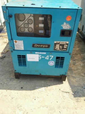 ขายเครื่องปั่นไฟ Denyo 25 Kva นำเข้าจากญี่ปุ่นยังไม่เคยใช้งานในไทย