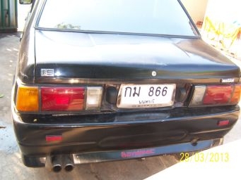 นิสสันซันนี่ิิิิฺฺิิิิB 11  เครื่องดี ติดแก๊สแล้ว ใช้ได้ 2 ระบบ