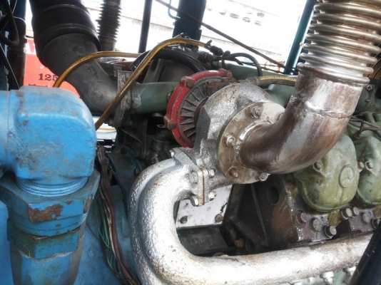 ขายปั้มลม AIRMAN PDS 750  17.5BAR พร้อมใช้งาน รับประกันให้นะครับ เครื่องยนต์ BENZ 8 สูบ