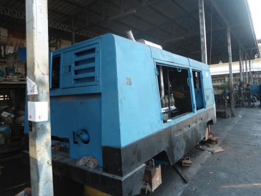 ขายปั้มลม AIRMAN PDS 750  17.5BAR พร้อมใช้งาน รับประกันให้นะครับ เครื่องยนต์ BENZ 8 สูบ