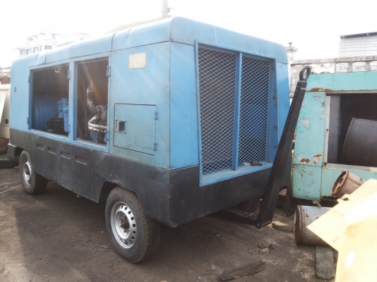 ขายปั้มลม AIRMAN PDS 750  17.5BAR พร้อมใช้งาน รับประกันให้นะครับ เครื่องยนต์ BENZ 8 สูบ