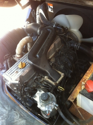 ขาย ฟอล์คลิฟท์ 2.5 ตัน  KOMATSU FD25-12  รถเก่าญี่ปุ่น สภาพสวยพร้อมใช้งาน