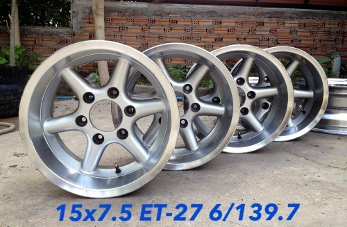 ขายล้อ SRS-III แท้ Germany ขอบ 15x7.5 ออฟ-27 ใส่ 6 รูกระบะ ออฟลึกๆ *6,500 บาท ขายล้อ SRS-III แท้ Germany ขอบ 15x7.5 ออฟ-27 ใส่ 6 รูกระบะ ออฟลึกๆ *6,500 บาท