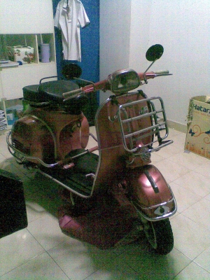 ขายเวสป้า อิตาลี่แท้ ของแต่งเพียบ(มีมากกว่าในรุป) ถูกๆ