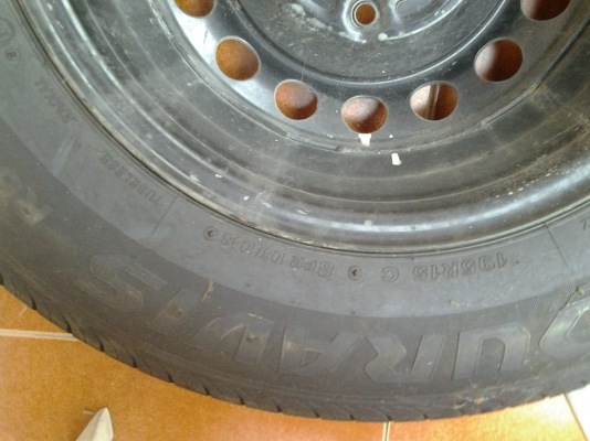 ยางอะไหล่เชปขอบ15