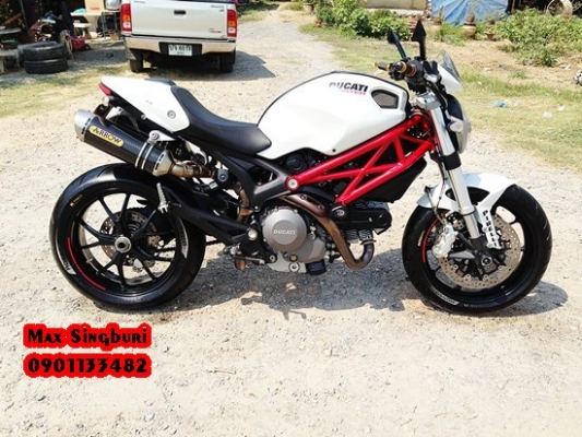 แม็กสิงห์บุรี//DUCATI MONSTER M796 ABS ปี20011 รถศูนย์ แต่งเพียบ ทะเบียนพร้อมโอน(รับแลก)