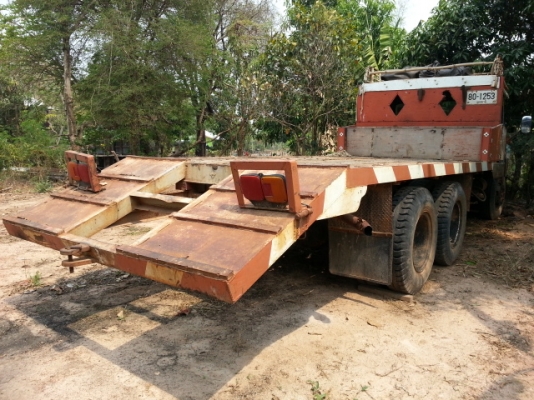 ขายด่วนสิบล้อหน้ายาวหางปลาสองเพลาใหญ่ NISSAN มีสโลว์เครื่อง HO7Cพวงมาลัยเพาเวอร์ทะเบียนเป็นทาดลาดแล้วรีบจอง 0801515451 0811838154