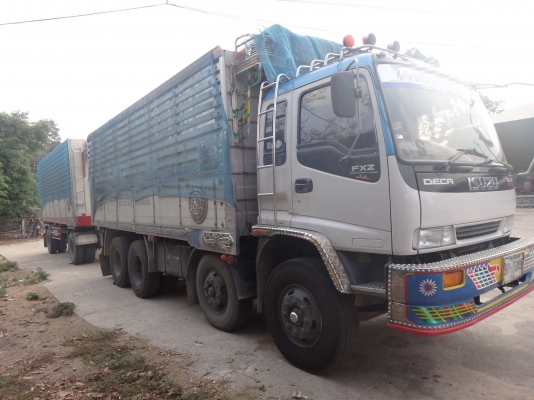 ขายด่วน  รถสิบล้อสองเพลาดั้มพ์พ่วง แม่-ลูก ISUZU  DEGA  270  ยูโร1  เดิมๆ  สภาพดีมากสมบูรณ์แบบ  พร้อมใช้งาน