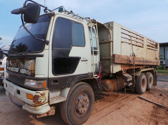 HINO FM3M กระบะดั้มโคราช หัวเดิม เครื่องเดิม คัซซีสวยค่ะ