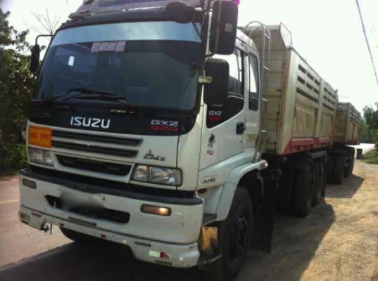 รถอิซูซุ 10 ล้อดั๊ม  320 แรงม้า ปี 48  ( ขายแม่ลูก )  สนใจติดต่อ 081 - 6079515