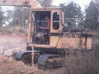 ขายแบคโฮ MITSUBISHI MS 070ขายตามสภาพรถไม่ได้ใช้แล้ว