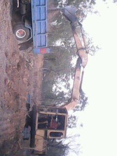 ขายแบคโฮ MITSUBISHI MS 070ขายตามสภาพรถไม่ได้ใช้แล้ว