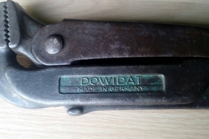ขายคอม้าDOWIDAT Made in Germany.ปากจับ1 1/2"มือสอง