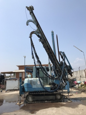 รถเจาะเสาเข็ม Jet grout / Soil cement column รุ่น DHJ08-2 สภาพสวย นำเข้าจากญี่ปุ่น