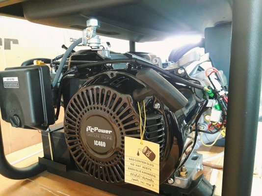 เครื่องปั่นไฟขนาด 8kva/8kw 1 เฟส มีสินค้าพร้อมส่ง รับประกันสินค้า 1ปี