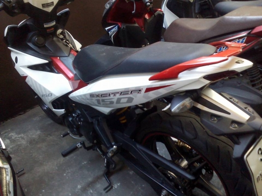 ขาย Yamaha Exciter 150 ปี 58 เครื่องดีเดิมๆ สภาพภายนอกสวยไม่มีรอยล้ม เล่มพร้อมชุดโอน