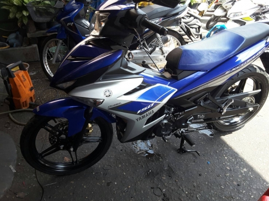 ขาย Yamaha Exciter 150 ล้อแม็ก ปี 58 ปลายปี เครื่องดีเดิมๆ ภายนอกมีรอยฝาครอบตัวถังด้านซ้าย และฝาครอบสเตอหน้า เล่มพร้อมชุดโอน
