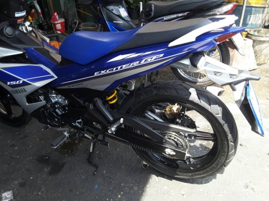 ขาย Yamaha Exciter 150 ล้อแม็ก ปี 58 ปลายปี เครื่องดีเดิมๆ ภายนอกมีรอยฝาครอบตัวถังด้านซ้าย และฝาครอบสเตอหน้า เล่มพร้อมชุดโอน