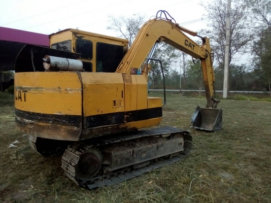 ขายด่วนรถแบคโฮ CATE70B เอกสารใบอินวอย รถใช้งานทุกวัน