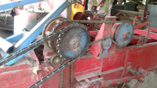 ขายตามสภาพเครื่องอัดฟางนิ้วฮอลแลน