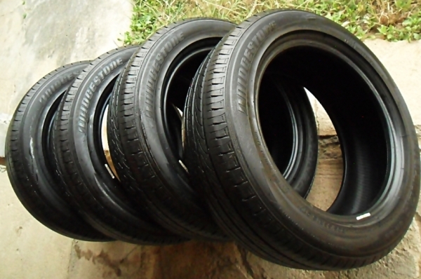 ยาง16 บริดสโตน ญี่ปุ่น 205-55-16ลงพื้นปี14 ดอก8มิล เส้นละ675