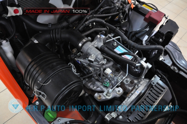 ขายรถโฟล์คลิฟท์มือสอง TOYOTA รุ่น 8FG15-31576 นำเข้าจากประเทศญี่ปุ่น 100\% ไม่เคยใช้งานในไทย