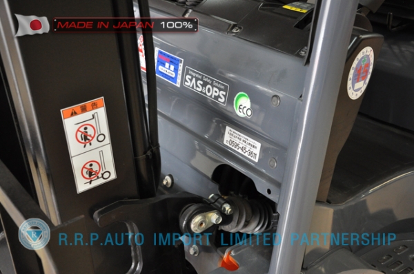 ขายรถโฟล์คลิฟท์มือสอง TOYOTA รุ่น 8FG15-31576 นำเข้าจากประเทศญี่ปุ่น 100\% ไม่เคยใช้งานในไทย