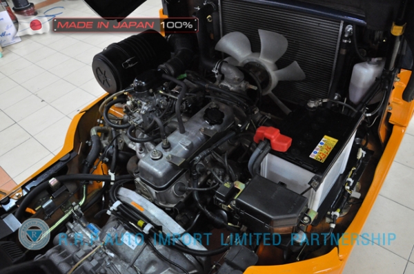 ขายรถโฟล์คลิฟท์มือสอง TOYOTA รุ่น 7FGL20-13715 นำเข้าจากประเทศญี่ปุ่น 100\% ไม่เคยใช้งานในไทย