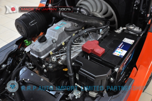 ขายรถโฟล์คลิฟท์มือสอง TOYOTA รุ่น TOYOTA รุ่น 8FD30-32133 นำเข้าจากประเทศญี่ปุ่น 100\% ไม่เคยใช้งานในไทย