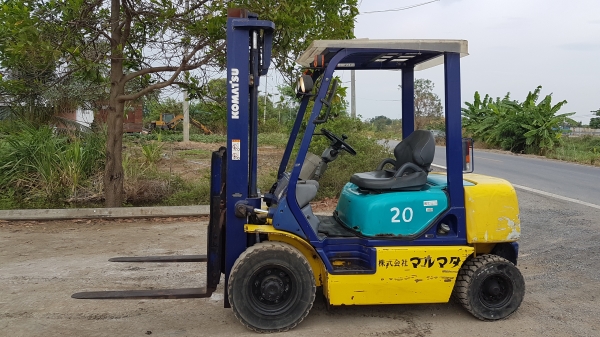ขายด่วนรถยกKOMATSU FG20-14 ยก2ตันยกสูง3.5เมตรเกียรออโต้ยางตัน4เส้นรถนอกเพิ่งนำเข้ามายังไม่เคยใช้งานในเมืองไทยเลย