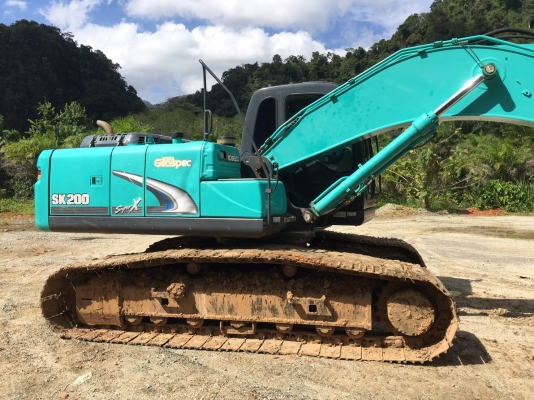ขายด่วน!! Kobelco Sk200-8 YN-12 ไมล์ 8,000 สภาพสวยๆค่ะ