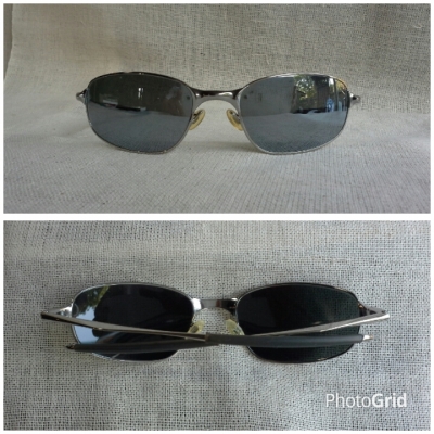 แว่นตาอเมริกันแฮนด์เมด &#039;นักบินกึ่งสปอร์ต&#039; ไร้เทียมทาน!  Authentic Oakley handmade in USA  บิ๊กไซซ์!  ตัวแท้!  จริงใจ-ไม่จิงโจ้!