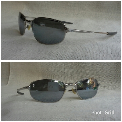 แว่นตาอเมริกันแฮนด์เมด &#039;นักบินกึ่งสปอร์ต&#039; ไร้เทียมทาน!  Authentic Oakley handmade in USA  บิ๊กไซซ์!  ตัวแท้!  จริงใจ-ไม่จิงโจ้!