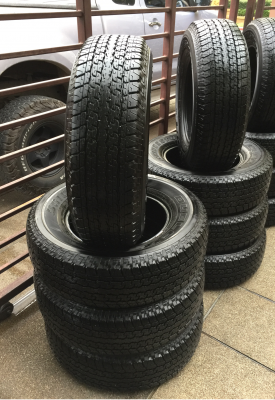 ยาง Bridgestone 245 70 16 ปลายปี16 ดอกเต็ม เนื้อนิ่ม ใช้ยาว ราคาไม่แพง