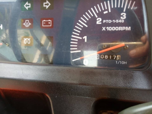 คูโบต้า L4508DI 4 WD 817 ชั่วโมง สีเดิมๆโรงงาน เล่มพร้อม ผลิตประเทศญี่ปุ่น..ใบมีดดันหน้า ผานบุก  สีเดิมๆโรงงาน