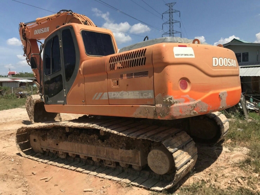 แบคโฮล Doosan DX225-LCA เอกสารใบแจ้งจำหน่าย,ชั่วโมงทำงานน้อย,เต็มทุกระบบ