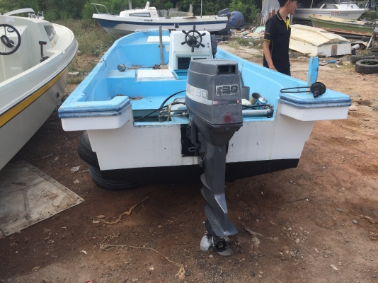 เรือยามาฮ่า UF19 สวยๆพรัอมเล่น เครื่อง 30 แรง ยามาฮ่า