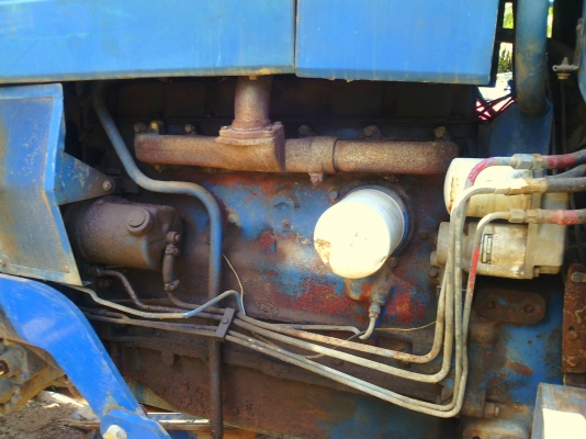 ขายรถไถ FORD 8210 ใบมีดดันหน้า เอกสารอินวอย ราคา 550000