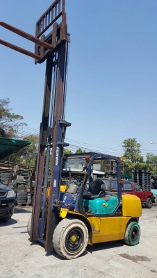 +++ ขายโฟล์คลิฟท์  KOMATSU FD40-7  ขนาด  4  ตัน  เครื่องยนต์ดีเซล  เสา 4.5  เมตร  งาสไลด์ซ้าย + ขวา  เกียร์ออโตเมติค  ยางตันครับ