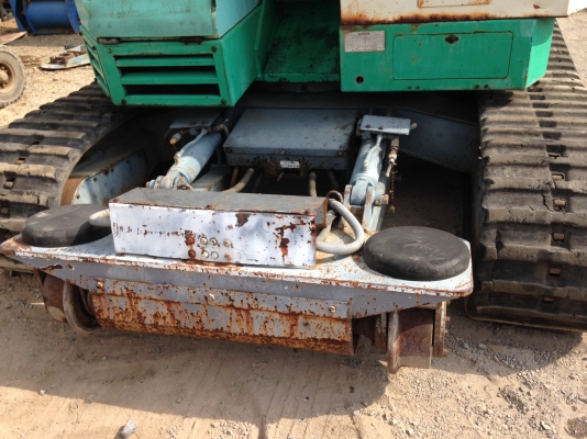 รถขุด รางรถไฟ