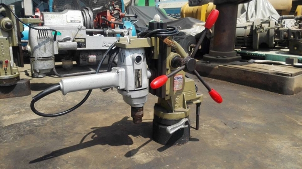 ** SOLD ** สว่านแม่เหล็ก ATORI TC-6R Drill 18 mm ไฟ 220V พร้อมใช้งาน