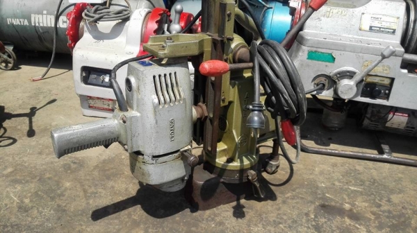 SOLD ** เหลือ 1 ตัว ** สว่านแม่เหล็ก ATORI TC 10S Drill 25 mm ไฟ 220V พร้อมใช้งาน (มี 2 ตัว)