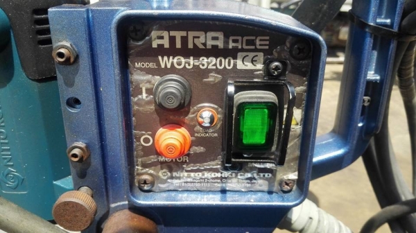 ** ไปอยู่สกล ** สว่านแม่เหล็กญี่ปุ่น NITTO ATRA ace MODEL WOJ-3200 ( JET-BROACH) ไฟ 220V พร้อมใช้งาน ** ไปอยู่สกล ** สว่านแม่เหล็กญี่ปุ่น NITTO ATRA ace MODEL WOJ-3200 ( JET-BROACH) ไฟ 220V พร้อมใช้งาน