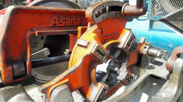 ** ไปอยู่เมืองชล **เครื่องต้าปญี่ปุ่น ASADA PISET 3S-G ขนาด 1/2&quot;- 3&quot; พร้อมใช้งาน