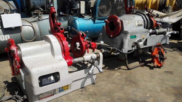 ** SOLD ** เครื่องต้าปญี่ปุ่น REX NP 80A ขนาด 1/2"- 3" พร้อมใช้งาน