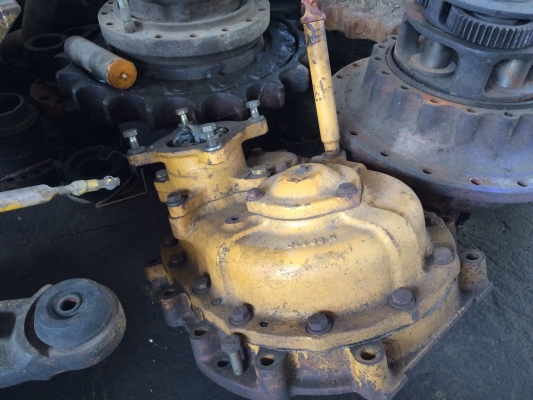 โป๊ะสวิง KOMATSU PC 120-2 เก่านอกญี่ปุ่น ไม่มีมอเตอร์