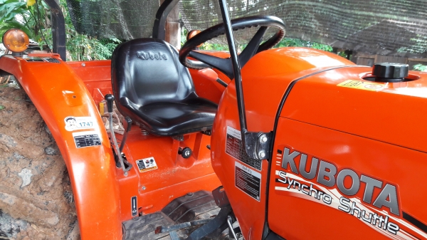 ขายรถไถคูโบต้าL4708SPพรอ้มดันหน้าผานพรวน246f ตราช้างลดสุด475000